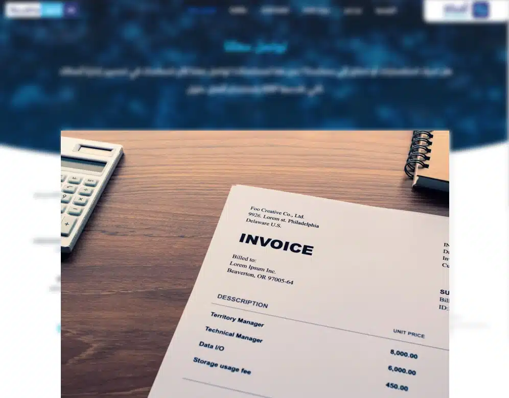 برنامج تسجيل بضاعة المحل